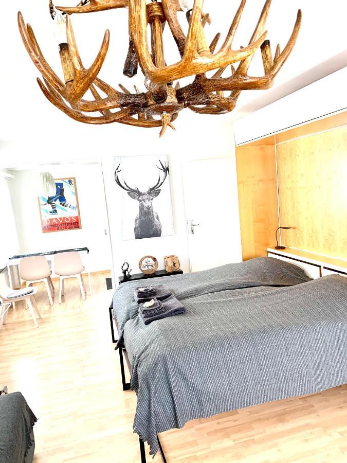 Holiday Apartment Bolgen - Close To Everything! Bolgen, Jakobshorn, Bus Stop, Train Station, Supermarket, Ski School, Ski Rentals, Restaurants And More! Davos Extérieur photo