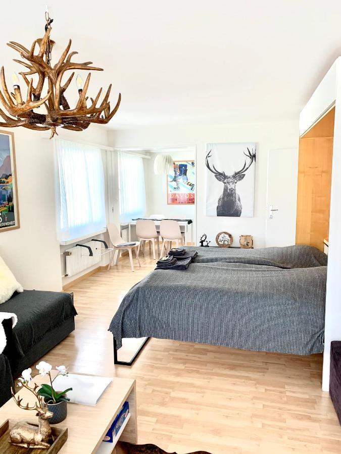Holiday Apartment Bolgen - Close To Everything! Bolgen, Jakobshorn, Bus Stop, Train Station, Supermarket, Ski School, Ski Rentals, Restaurants And More! Davos Extérieur photo